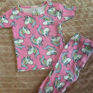 Baby Girl 12-18 Unicorn PJ set